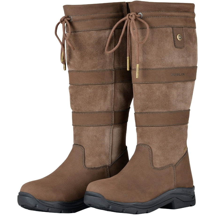 Dublin Damen Fluss Stiefel IV 1026061 - Chocolate